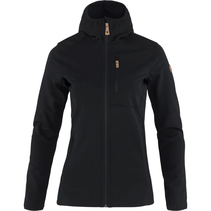 Fjällräven Women's Keb Fleece Hoodie Black Fjällräven
