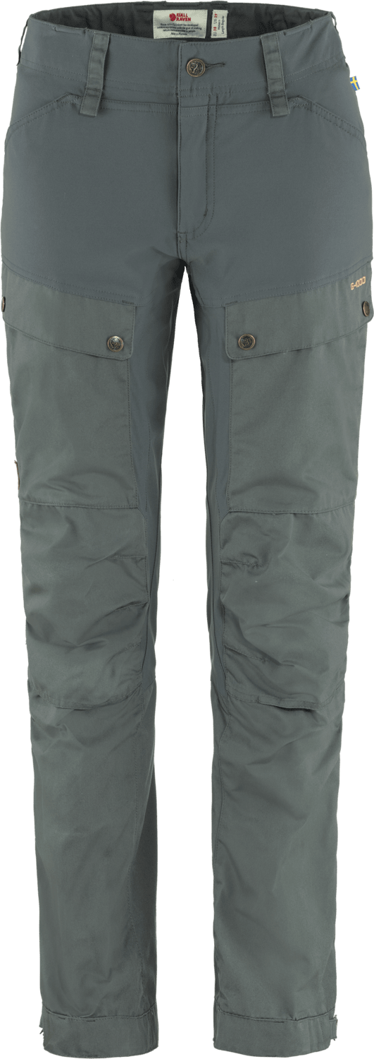 Fjällräven Fjällräven Women's Keb Trousers Curved  Basalt 42, Basalt