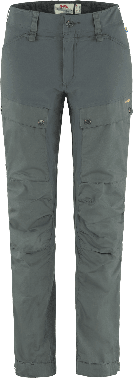 Fjällräven Women's Keb Trousers Curved Basalt