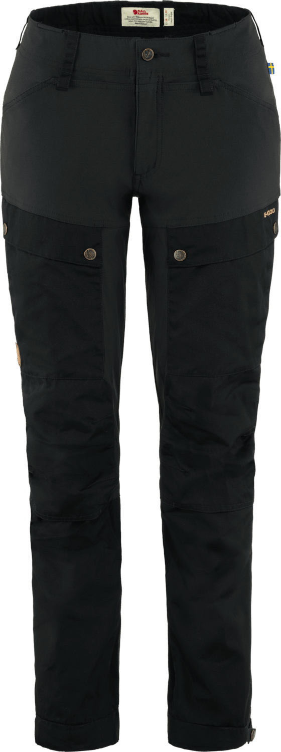 Fjällräven Women's Keb Trousers Curved Black