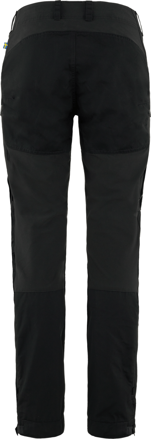 Fjällräven Women's Keb Trousers Curved Black Fjällräven