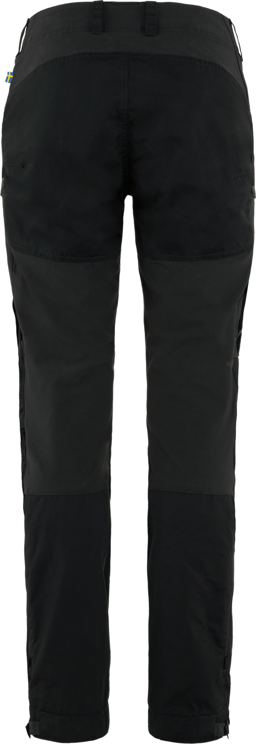 Fjällräven Women's Keb Trousers Curved Black Fjällräven