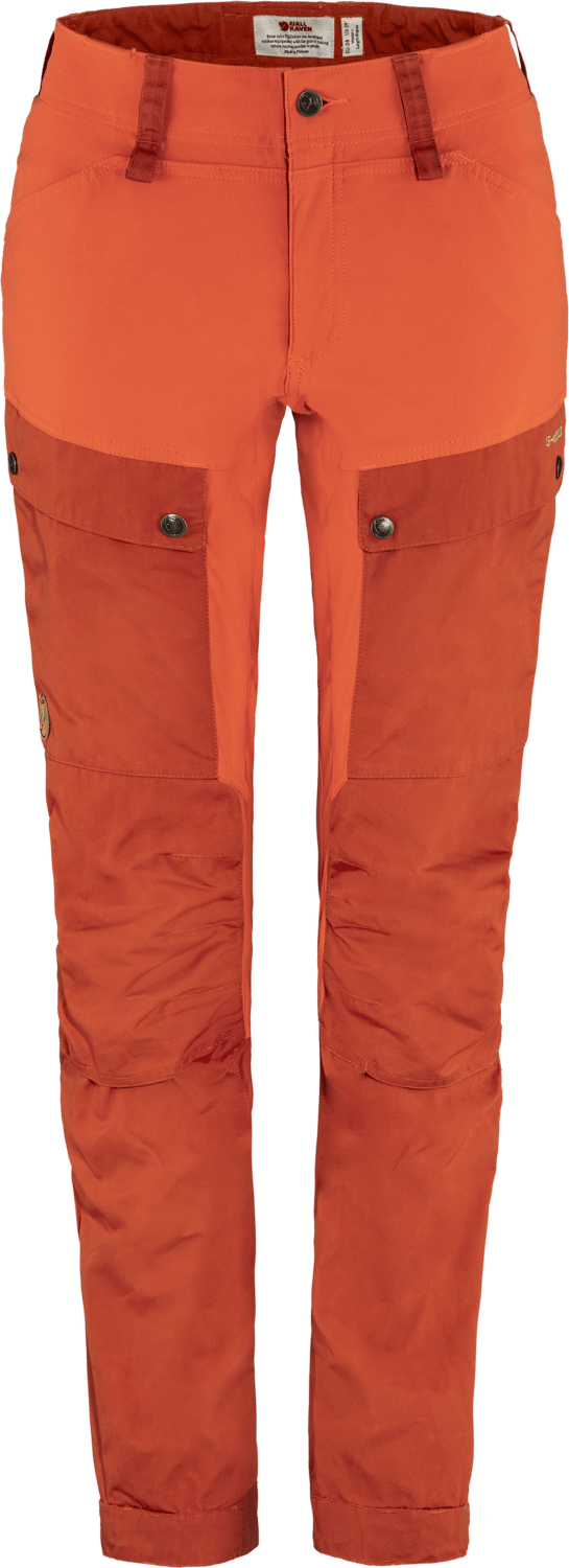 Fjällräven Women's Keb Trousers Curved Cabin Red/Rowan Red Fjällräven Fjällräven Women's Keb Trousers Curved Cabin Red/Rowan Red Fjällräven