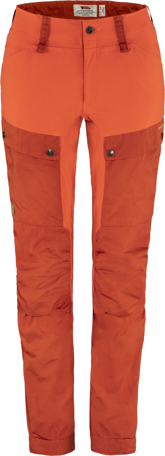Women’s Keb Trousers Curved  Cabin Red-Rowan Red