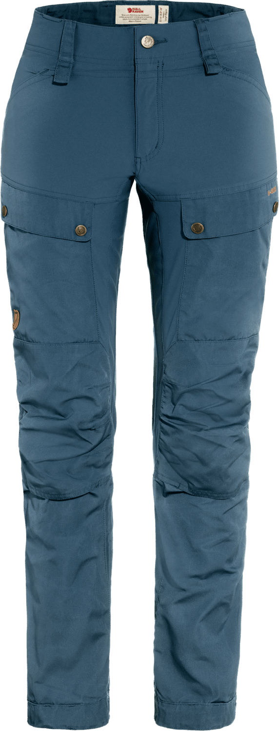 Fjällräven Women's Keb Trousers Curved Indigo Blue