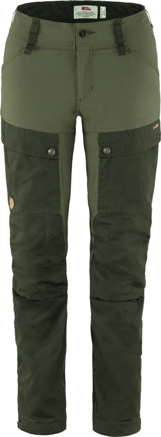 Fjällräven Women's Keb Trousers Deep Forest-Laurel Green