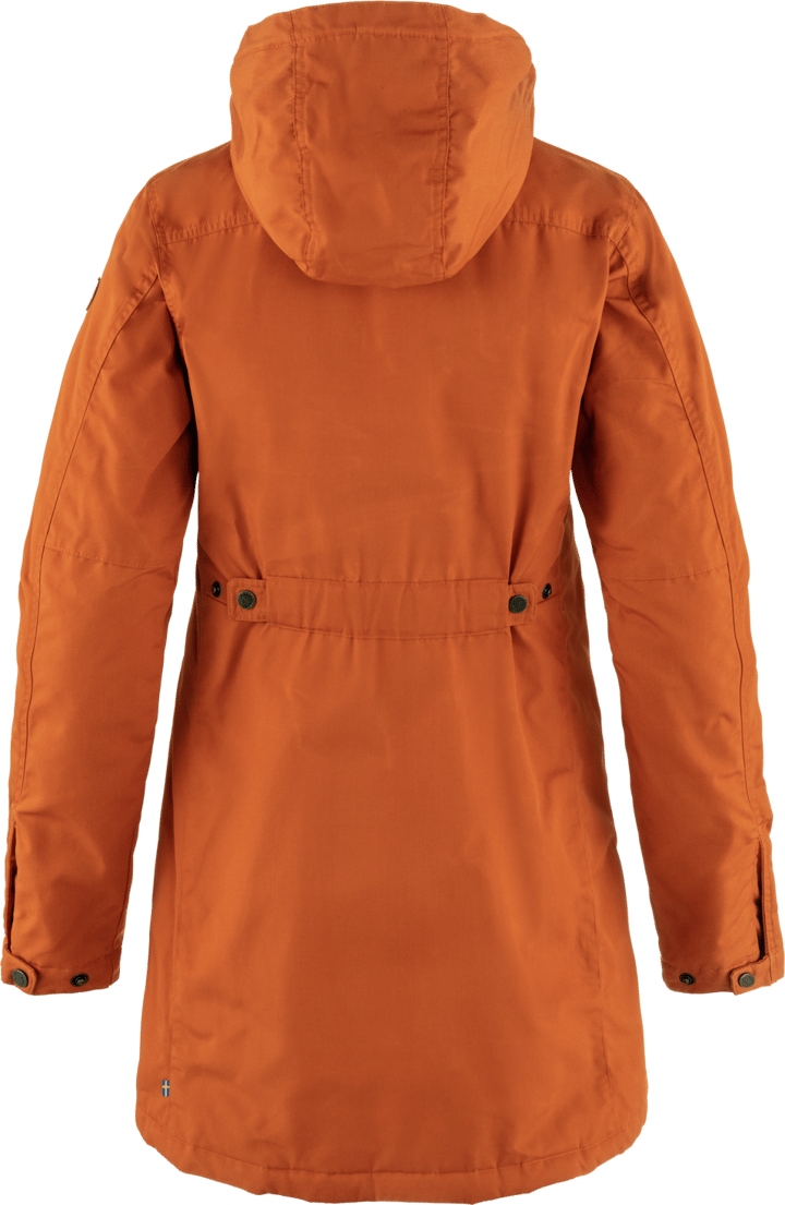 Fjällräven Women's Kiruna Padded Parka Terracotta Brown Fjällräven