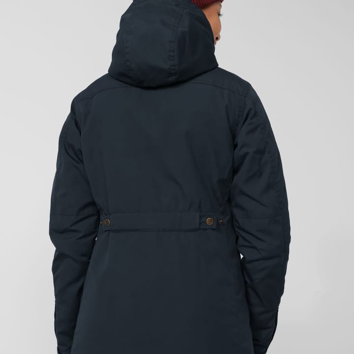 Women's Kiruna Padded Parka Dark Navy Fjällräven