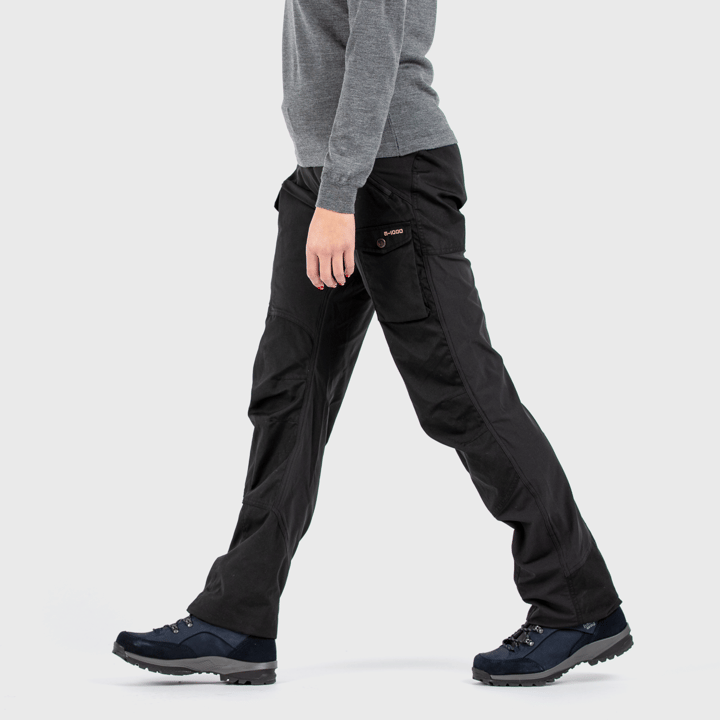 Women's Nikka Trousers Curved Dark Navy Fjällräven