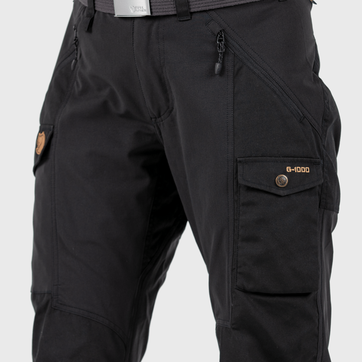 Fjällräven Women's Nikka Trousers Curved Black Fjällräven