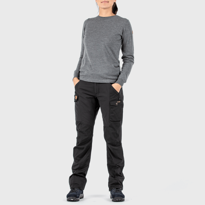 Women's Nikka Trousers Curved Dark Navy Fjällräven