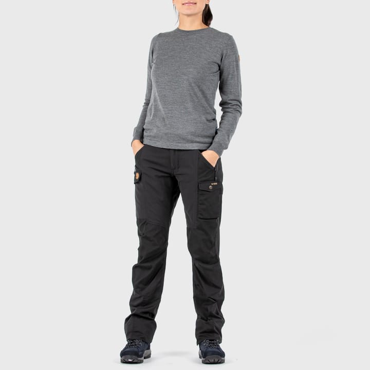 Fjällräven Women's Nikka Trousers Curved Black Fjällräven