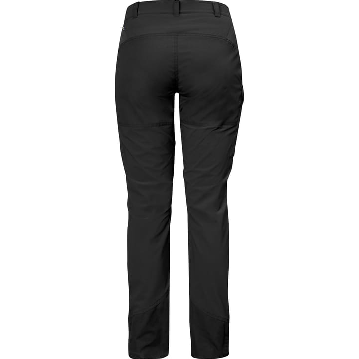 Fjällräven Women's Nikka Trousers Curved Black Fjällräven Fjällräven Women's Nikka Trousers Curved Black Fjällräven