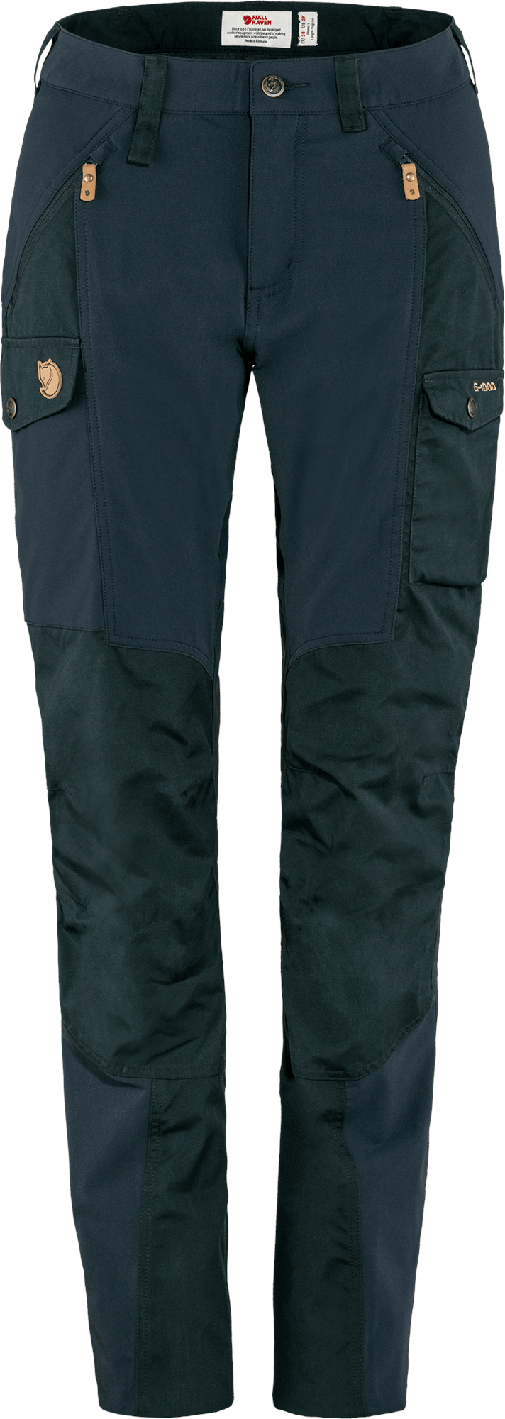 Fjällräven Women's Nikka Trousers Curved Dark Navy Fjällräven
