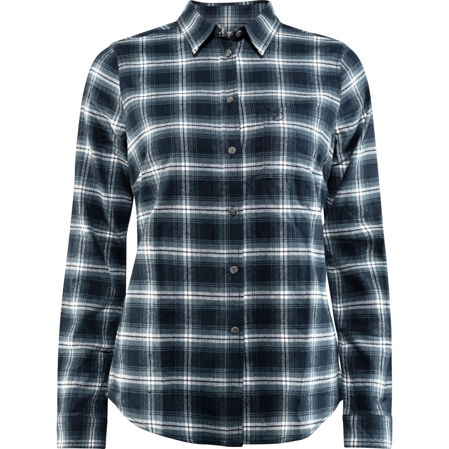 Women's Övik Flannel Shirt Dark Navy