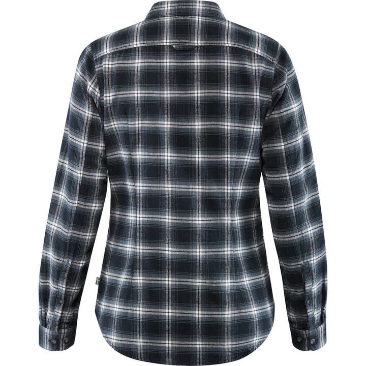 Women's Övik Flannel Shirt Dark Navy Fjällräven