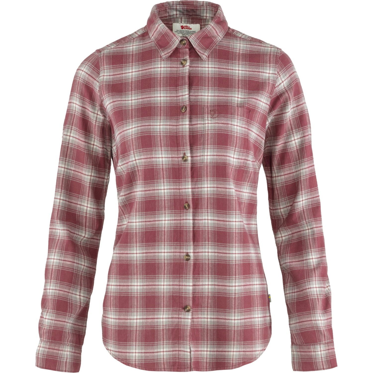 Women's Övik Flannel Shirt Mesa Purple-Fog