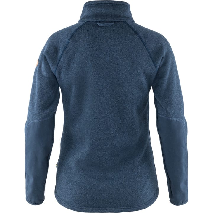 Fjällräven Women's Övik Fleece Zip Sweater Navy Fjällräven