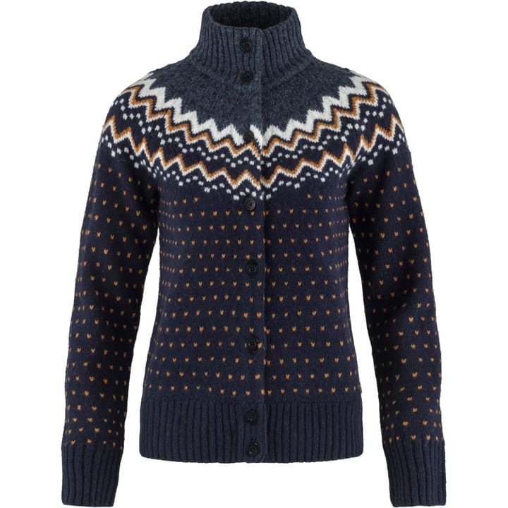 Fjällräven Women's Övik Knit Cardigan Dark Navy Fjällräven