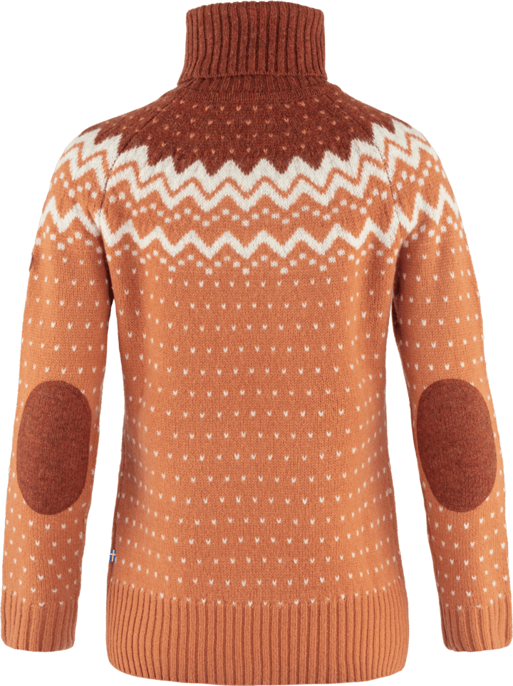 Fjällräven Women's Övik Knit Roller Neck Desert Brown-Autumn Leaf Fjällräven