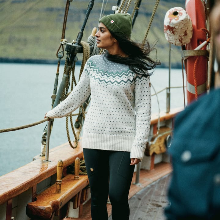 Women's Övik Knit Sweater Grey Fjällräven