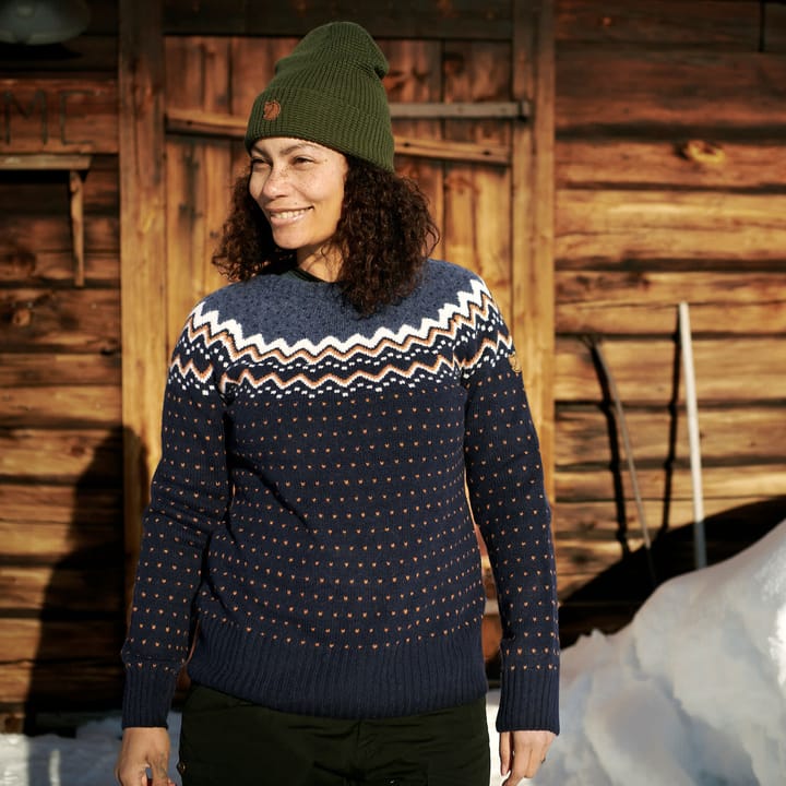 Fjällräven Women's Övik Knit Sweater Arctic Green Fjällräven Fjällräven Women's Övik Knit Sweater Arctic Green Fjällräven