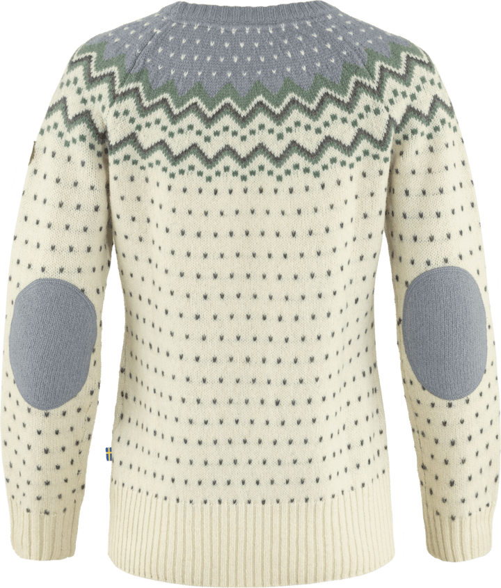 Fjällräven Women's Övik Knit Sweater Chalk White/Flint Grey Fjällräven