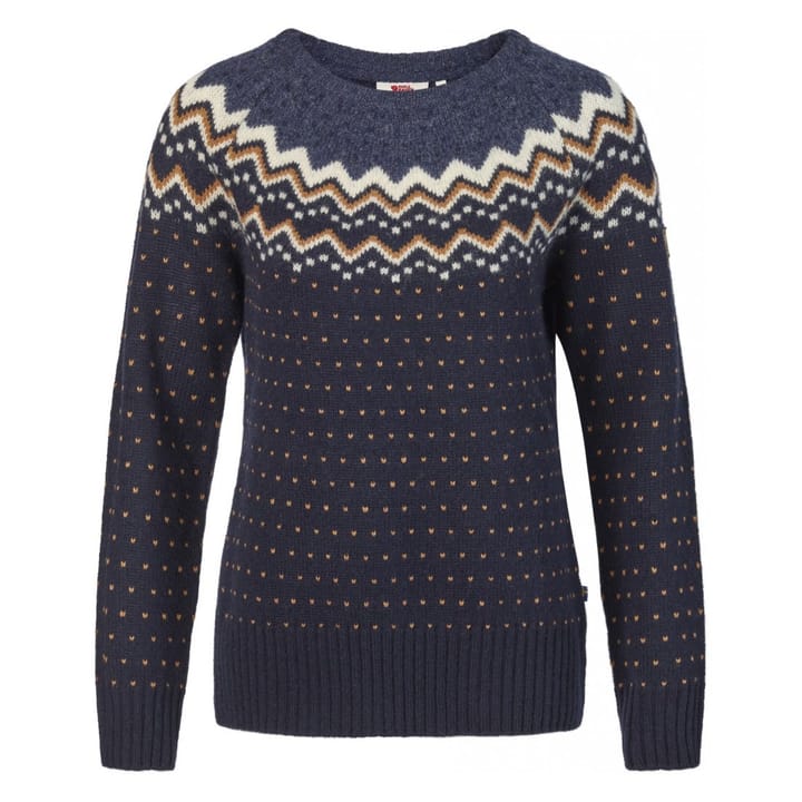 Fjällräven Women's Övik Knit Sweater Dark Navy Fjällräven