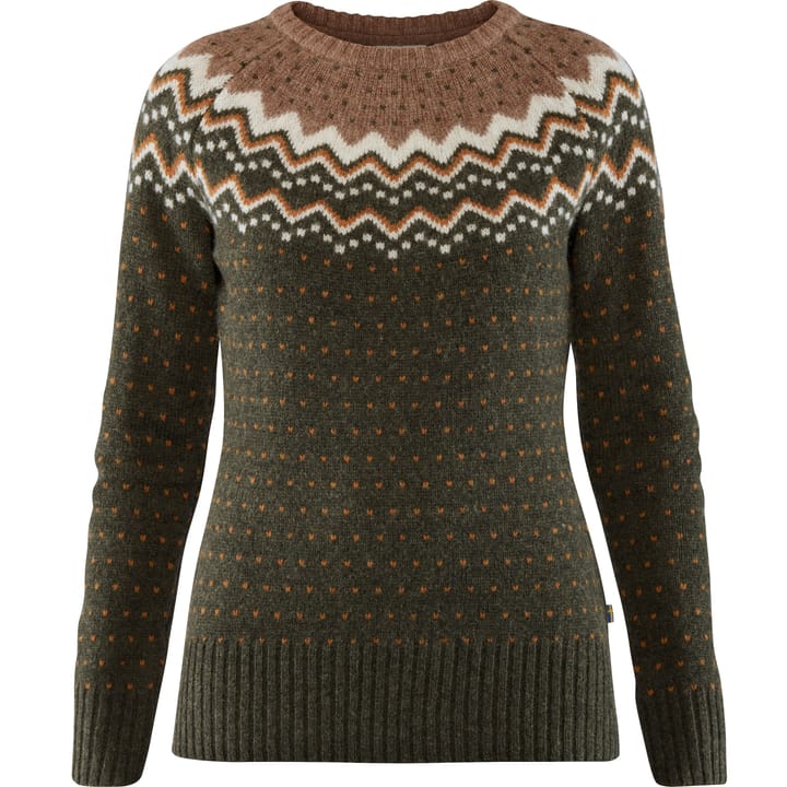 Fjällräven Women's Övik Knit Sweater Deep Forest Fjällräven