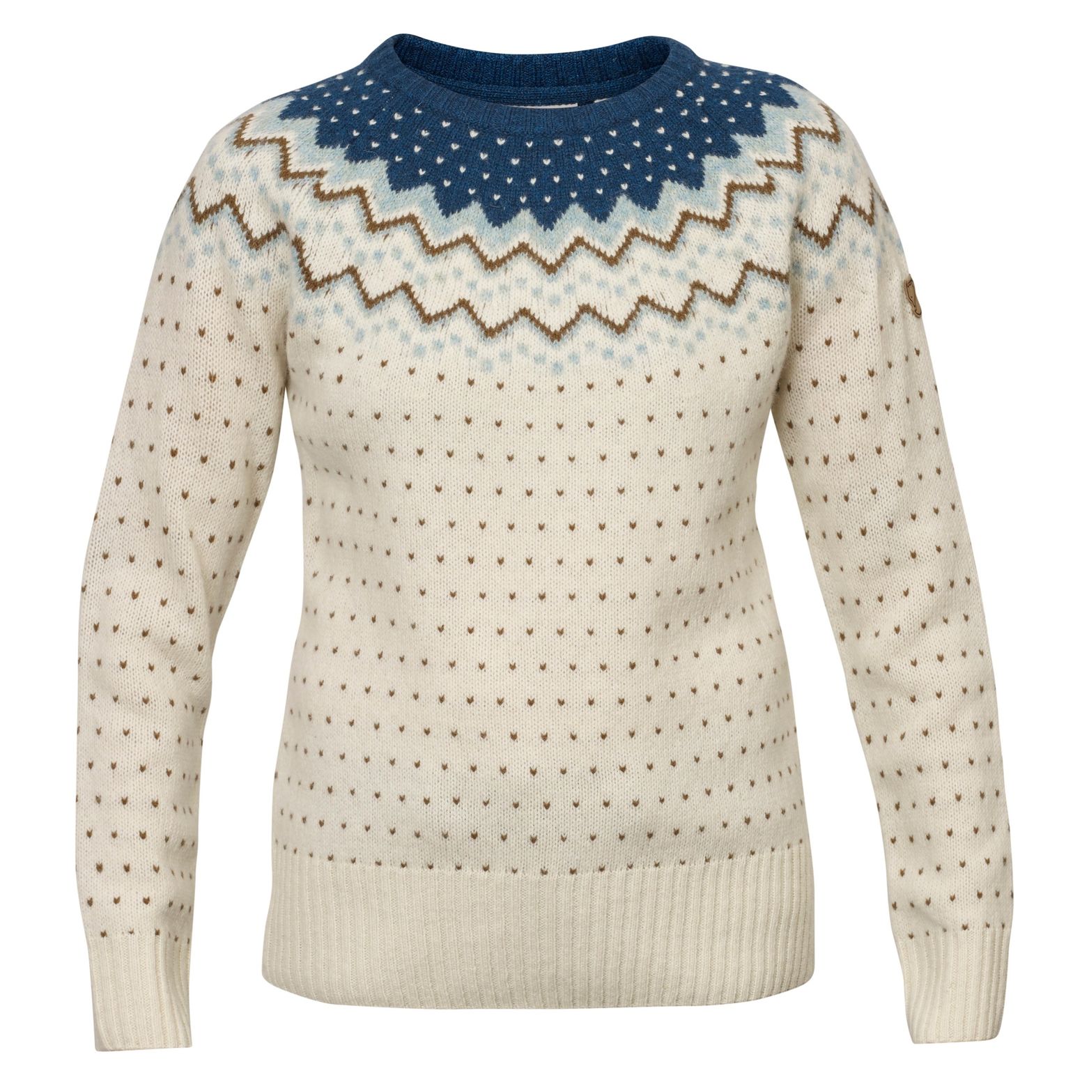 Fjällräven Women's Övik Knit Sweater Glacier Green