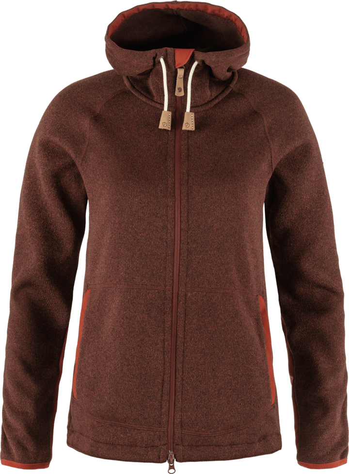 Fjällräven Women's Övik Reinforced Hoodie Autumn Leaf Fjällräven
