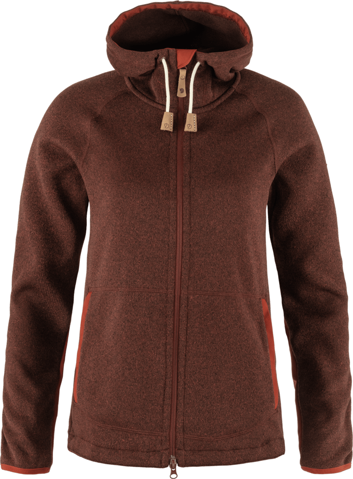 Fjällräven Women's Övik Reinforced Hoodie Autumn Leaf Fjällräven