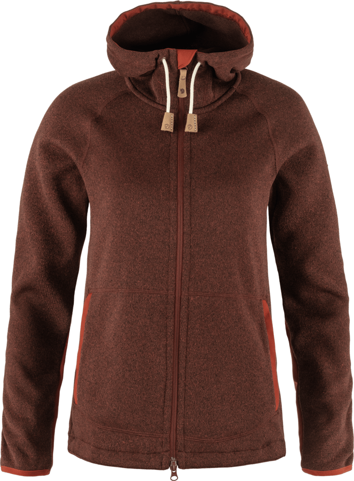 Women's Övik Reinforced Hoodie Autumn Leaf Fjällräven