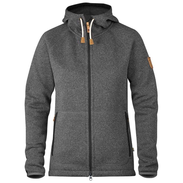 Fjällräven Women's Övik Reinforced Hoodie Dark Grey Fjällräven