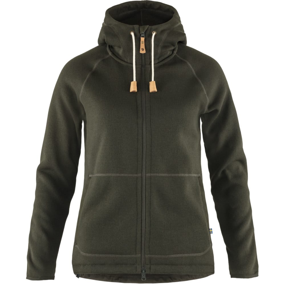 Fjällräven Women's Övik Reinforced Hoodie Deep Forest