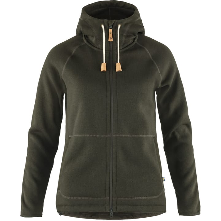 Fjällräven Women's Övik Reinforced Hoodie Deep Forest Fjällräven