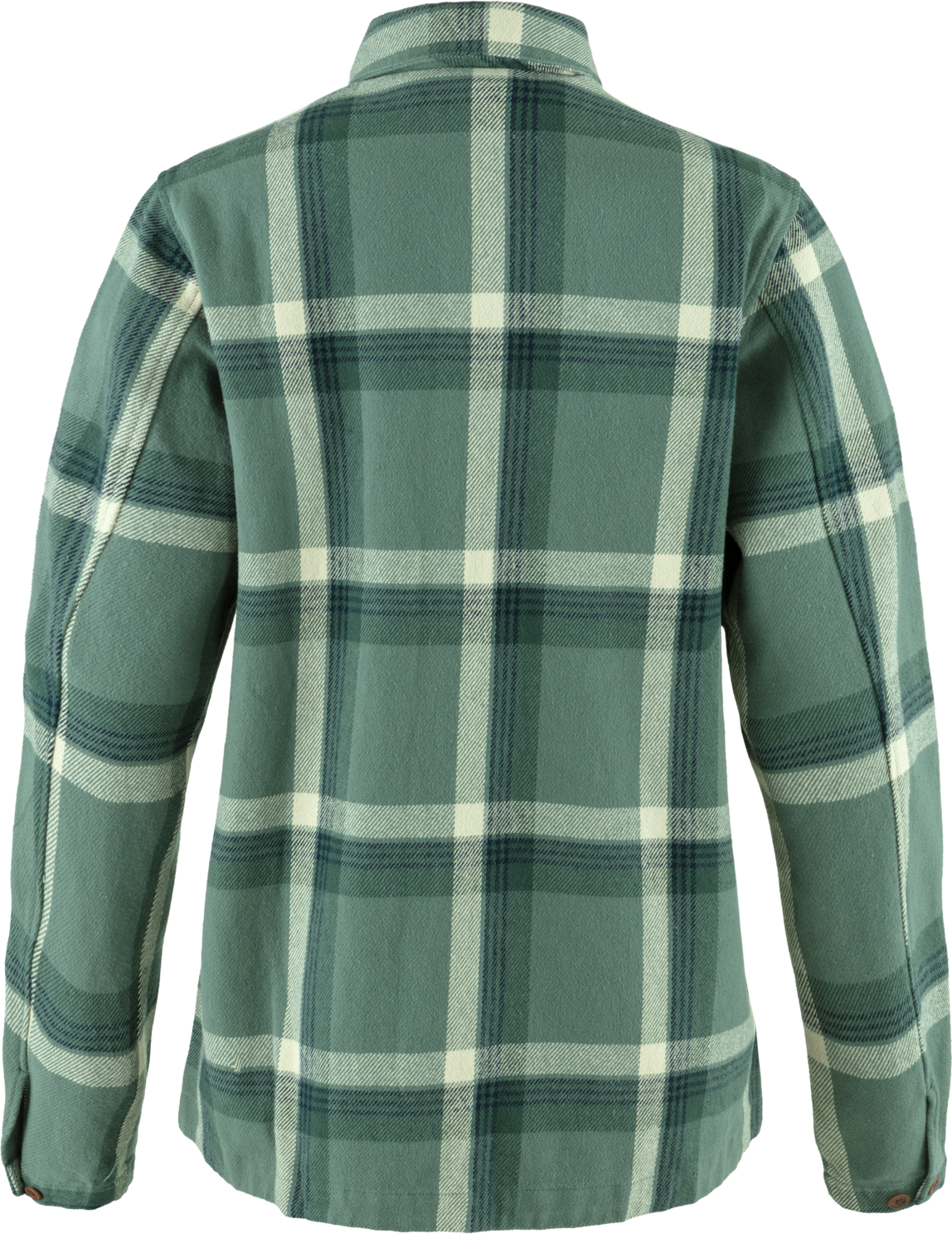 Fjällräven Women's Singi Flannel Overshirt Patina Green-Deep Patina