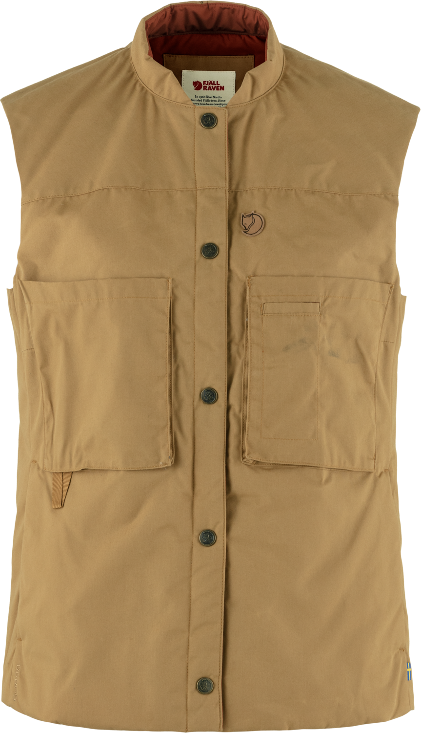 Fjällräven Women's Singi Padded Vest Buckwheat Brown Vadderade västar XL
