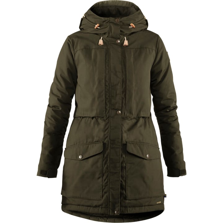 Fjällräven Women's Singi Wool Padded Parka Deep Forest Fjällräven Fjällräven Women's Singi Wool Padded Parka Deep Forest Fjällräven