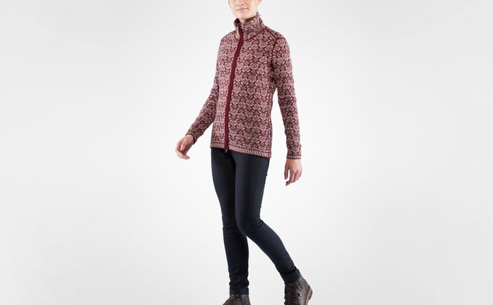 Fjällräven Women's Snow Cardigan Desert Brown Fjällräven