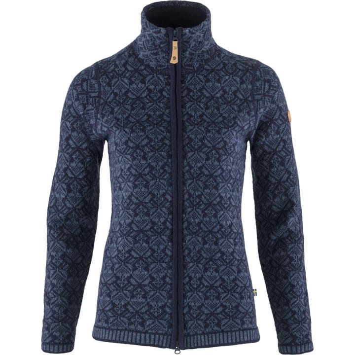 Fjällräven Women's Snow Cardigan Dark Navy Fjällräven