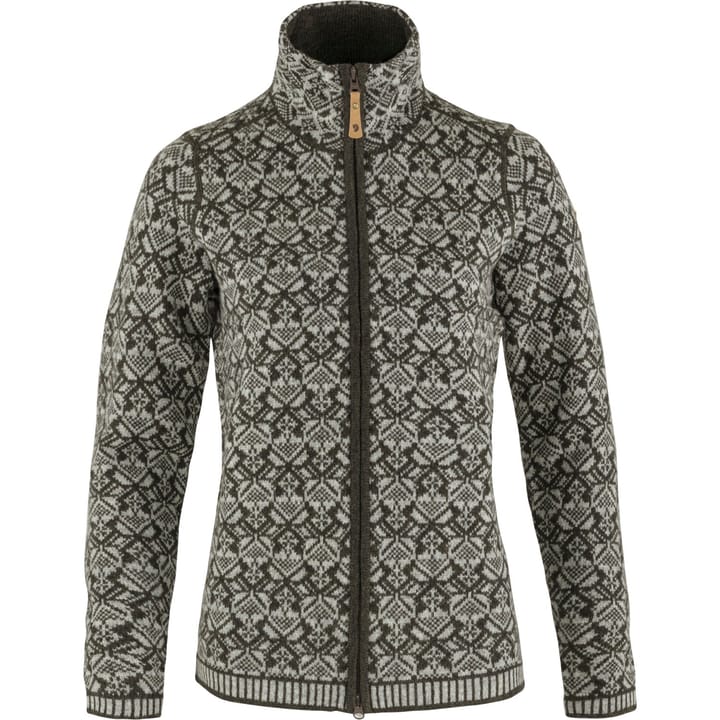 Fjällräven Women's Snow Cardigan Dark Olive Fjällräven