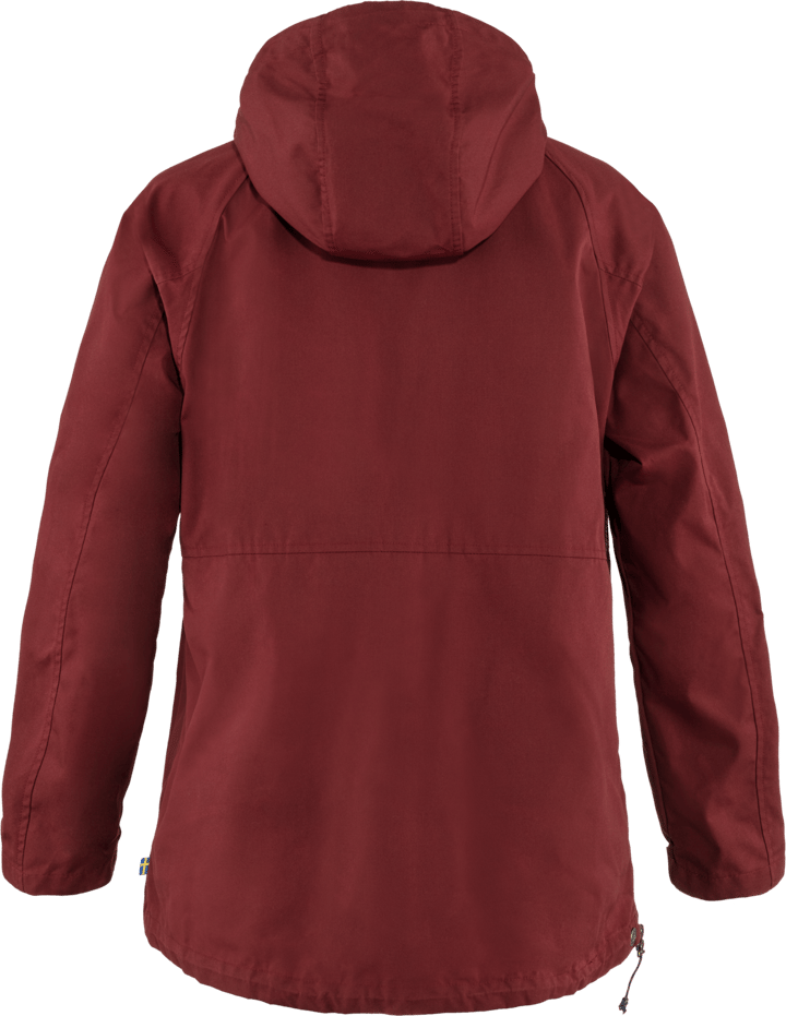 Fjällräven Women's Vardag Anorak Bordeaux Red Fjällräven