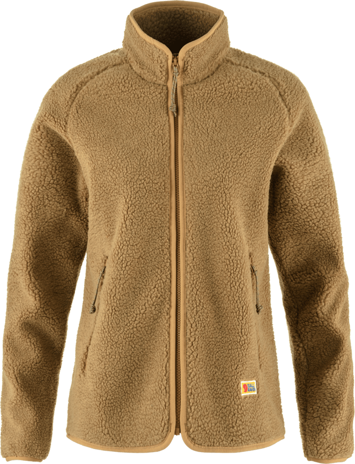 Fjällräven Women's Vardag Pile Fleece Buckwheat Brown Fjällräven
