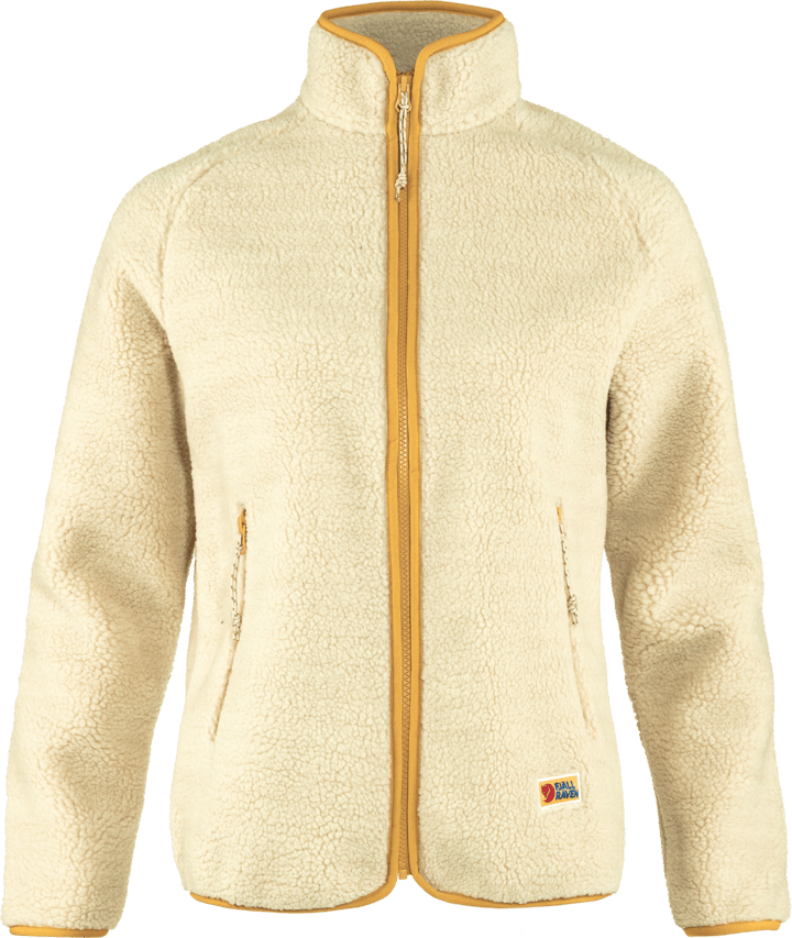 Fjällräven Women's Vardag Pile Fleece Chalk White Fjällräven