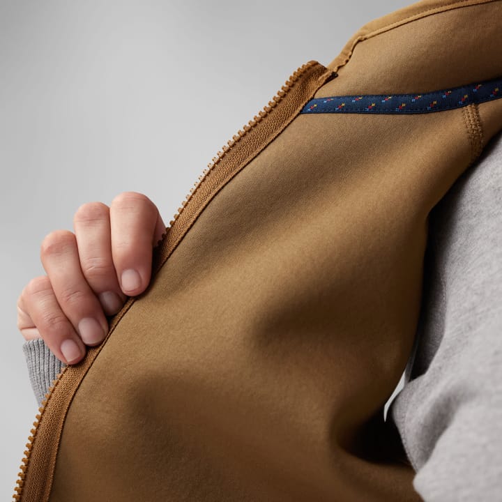 Fjällräven Women's Vardag Pile Fleece Vest Buckwheat Brown Fjällräven