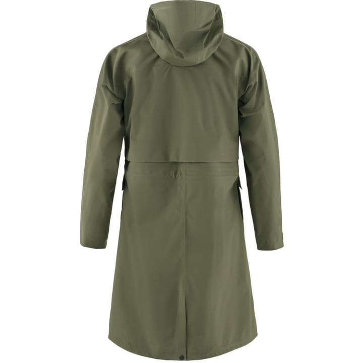 Fjällräven Women's Vardag Rain Parka Laurel Green Fjällräven