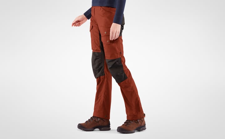 Fjällräven Women's Vidda Pro Ventilated Trousers Autumn Leaf/Stone Grey Fjällräven