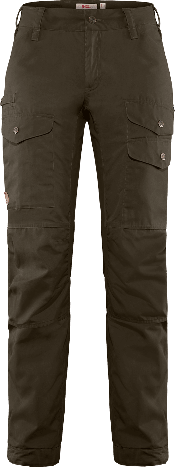 Fjällräven Women's Vidda Pro Ventilated Trousers Short Dark Olive