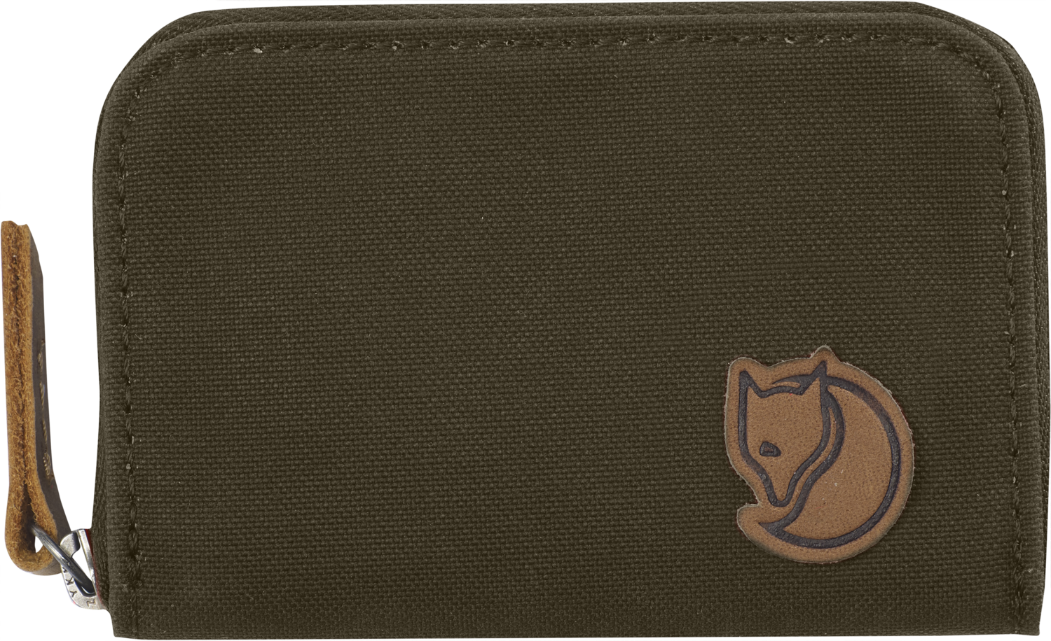Fjällräven Zip Card Holder Dark Olive Värdeförvaring OneSize